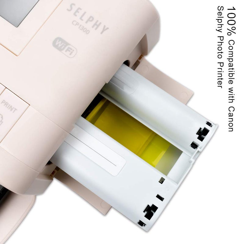 Pristar Compatible Ink Cartridges Replacement for KP-108IN KP108 2-Pack Color Ink Cassette for Canon Selphy CP1300 CP1500 CP1200 CP910 CP900 Wireless Compact Photo Printer 4 x 6 inch (Without Paper) - Image 3